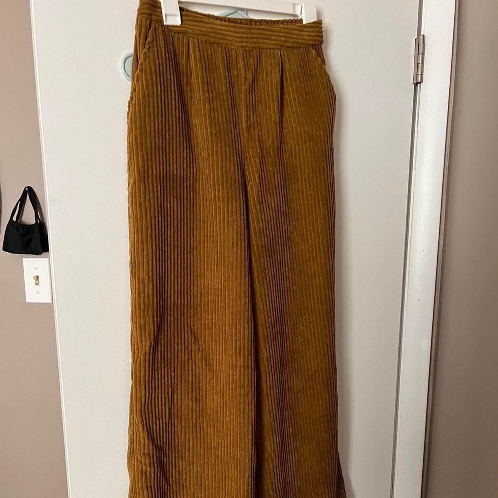 Velvet Retro Flare Pants